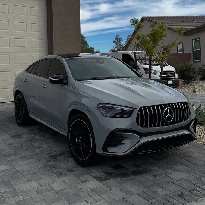 Mercedes-AMG GLE coupe after a full detail